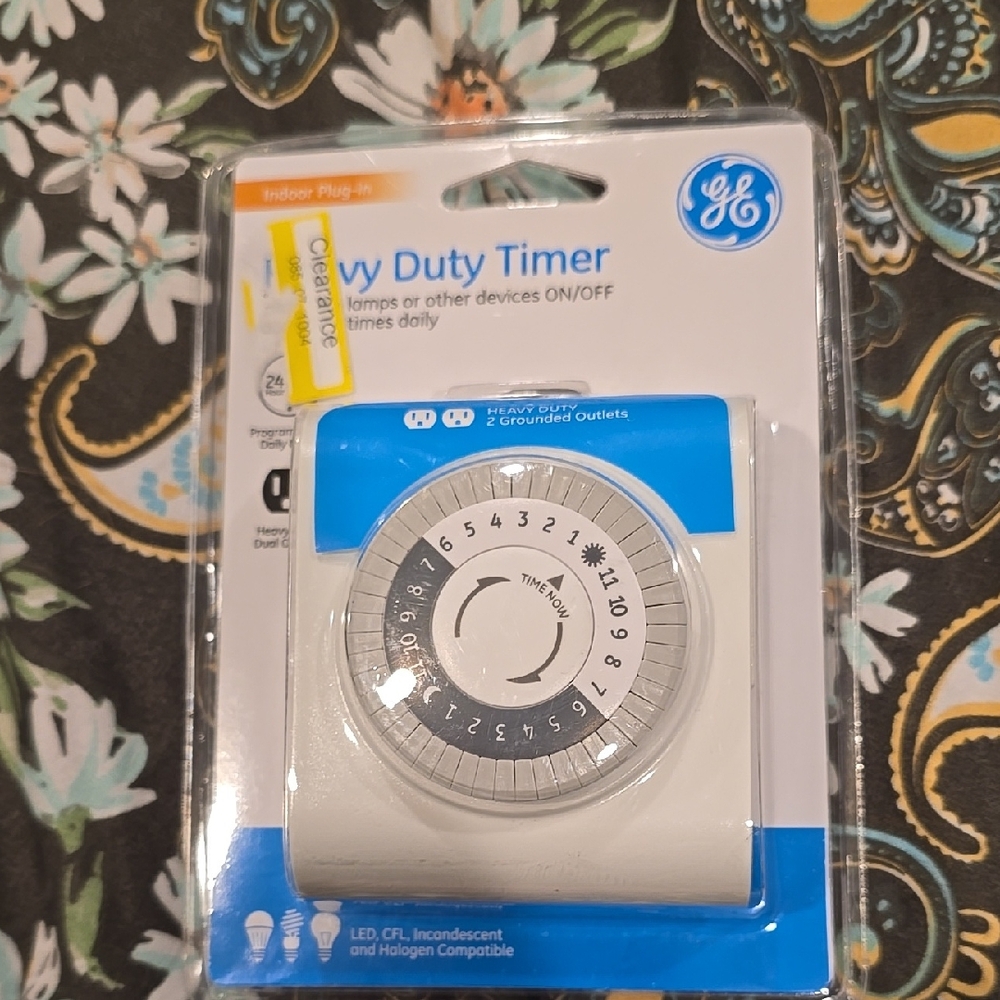 ❤️10/$13 new GE Heavy Duty Timer
